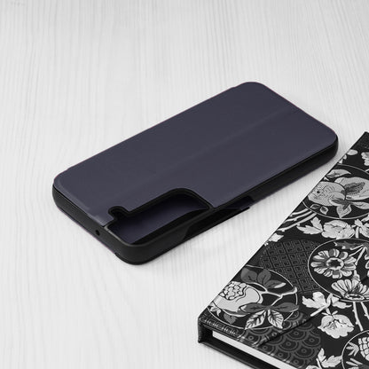 Coque pour Samsung Galaxy S22 5G S901, Techsuit, eFold, Bleu Foncé