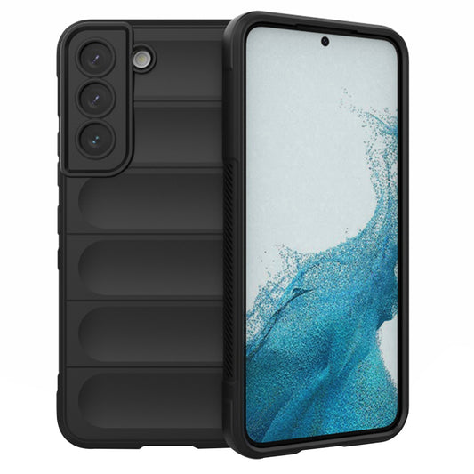 Coque pour Samsung Galaxy S22 5G S901, Techsuit, Magic Shield, Noire