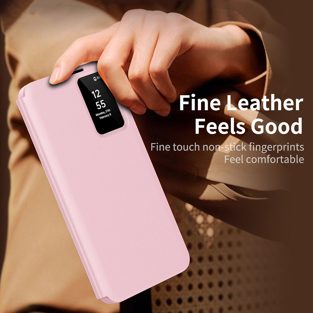 Coque pour Samsung Galaxy S22 5G S901, Techsuit, SmartView, Rose