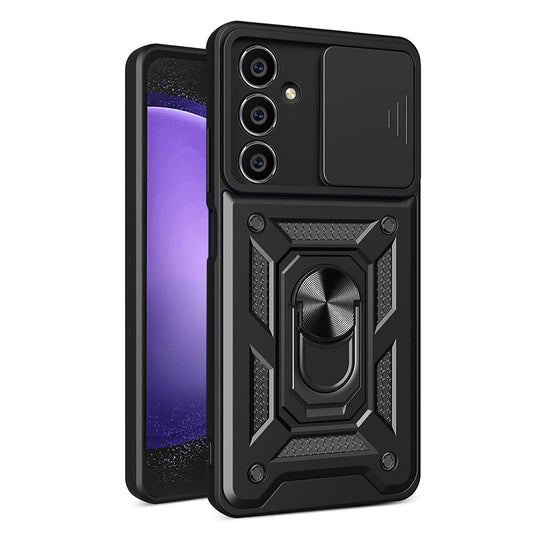 Coque pour Samsung Galaxy S23 FE S711, Techsuit, CamShield, Noire