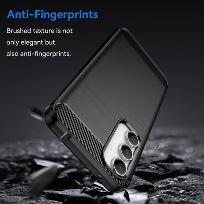 Coque pour Samsung Galaxy S23 FE S711, Techsuit, Carbone, Noire