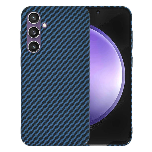Coque pour Samsung Galaxy S23 FE S711, Techsuit, Carbonite FiberShell, Turquoise