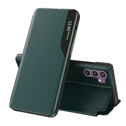 Coque pour Samsung Galaxy S23 FE S711, Techsuit, eFold, Vert