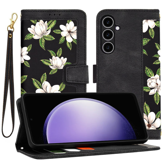 Coque pour Samsung Galaxy S23 FE S711, Techsuit, FlipCraft, Noire