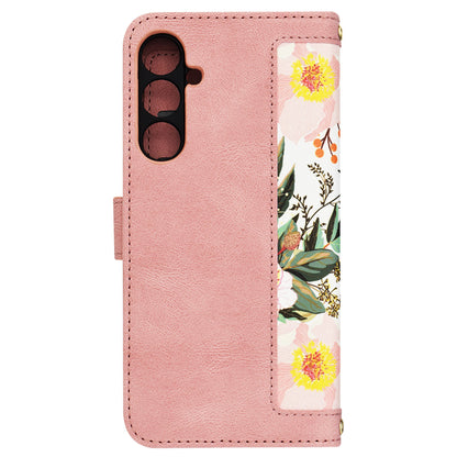 Coque pour Samsung Galaxy S23 FE S711, Techsuit, FlipCraft, Rose