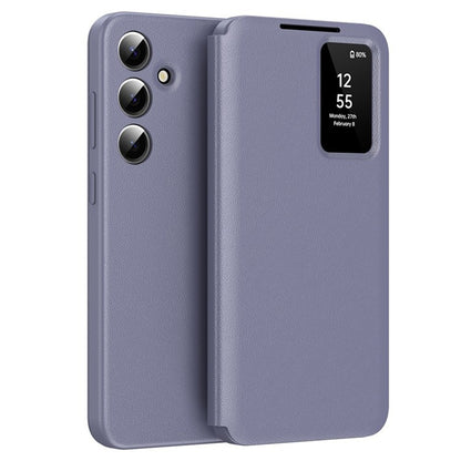 Coque pour Samsung Galaxy S23 FE S711, Techsuit, SmartView, Violet