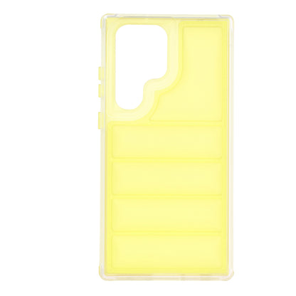 Coque pour Samsung Galaxy S23 FE S711, Techsuit, Wave Shield, Jaune