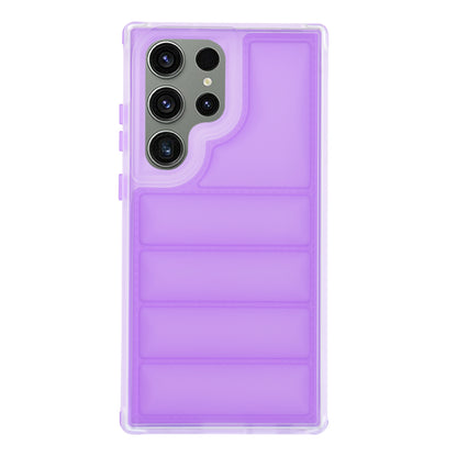 Coque pour Samsung Galaxy S23 FE S711, Techsuit, Wave Shield, Violet