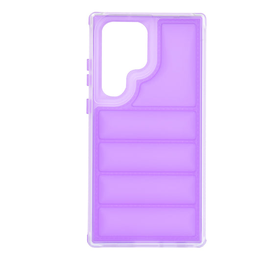 Coque pour Samsung Galaxy S23 FE S711, Techsuit, Wave Shield, Violet
