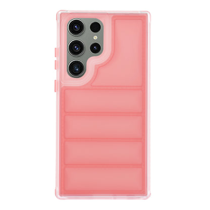 Coque pour Samsung Galaxy S23 FE S711, Techsuit, Wave Shield, Rouge