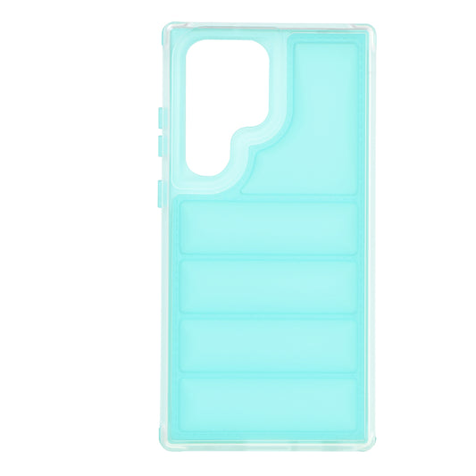Coque pour Samsung Galaxy S23 FE S711, Techsuit, Wave Shield, Turquoise