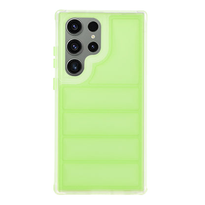 Coque pour Samsung Galaxy S23 FE S711, Techsuit, Wave Shield, Vert