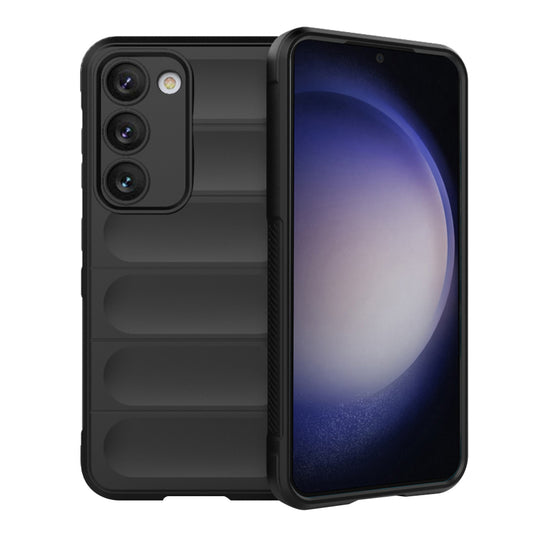Coque pour Samsung Galaxy S23 S911, Techsuit, Magic Shield, Noire