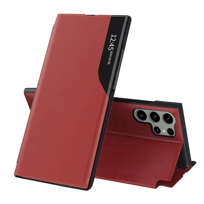 Coque pour Samsung Galaxy S23 Ultra S918, Techsuit, eFold, Rouge