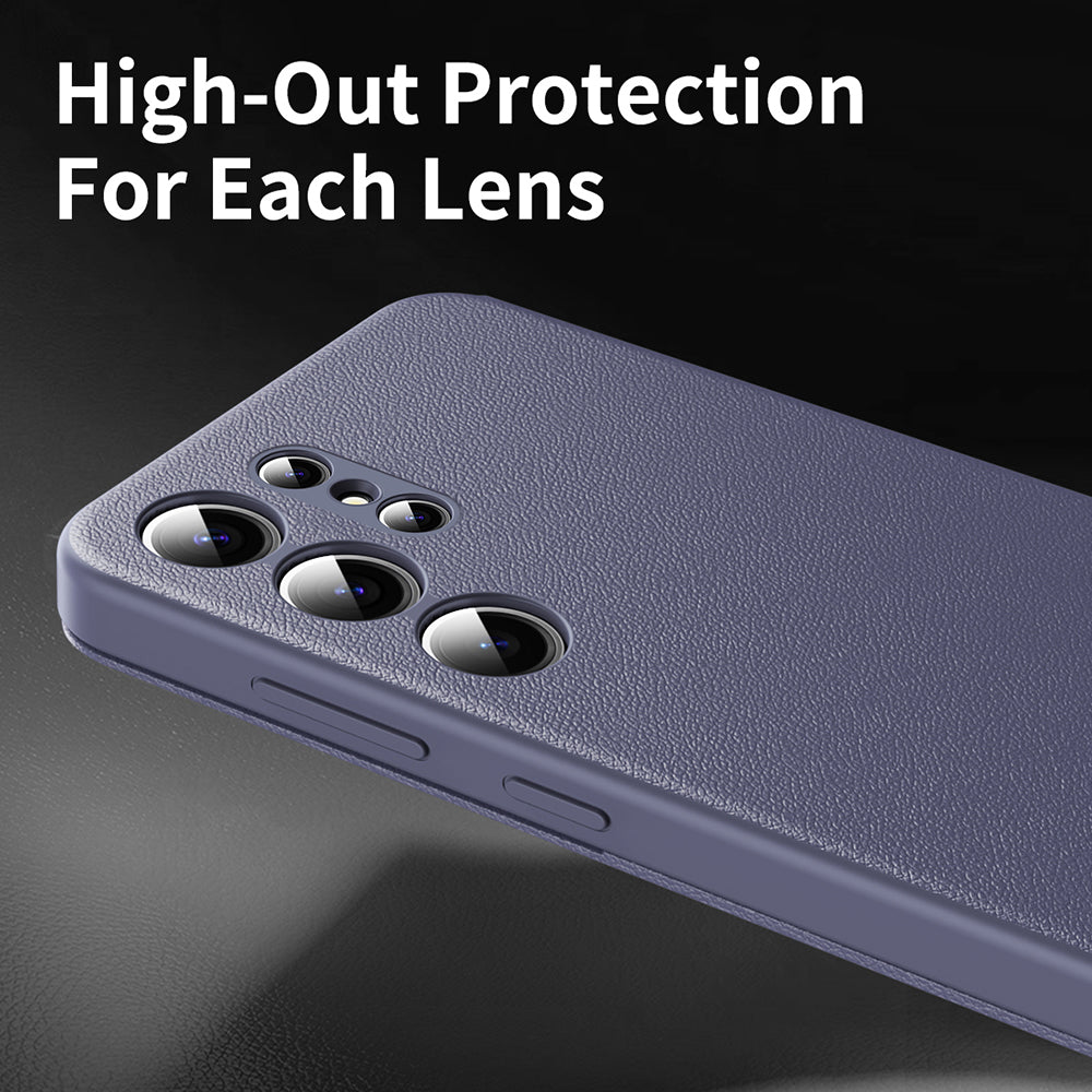 Coque pour Samsung Galaxy S23 Ultra S918, Techsuit, SmartView, Violet