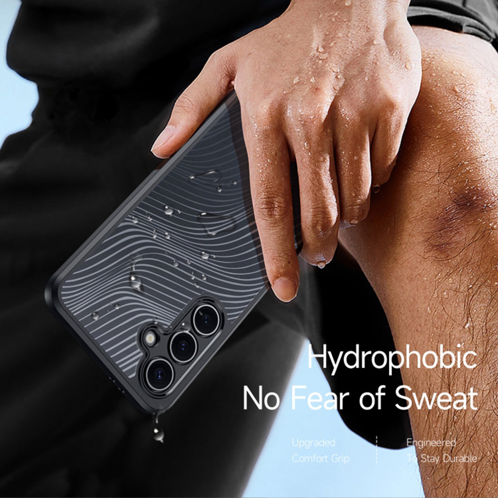 Case for Samsung Galaxy S24 FE S721, DUX DUCIS, Aimo, Black