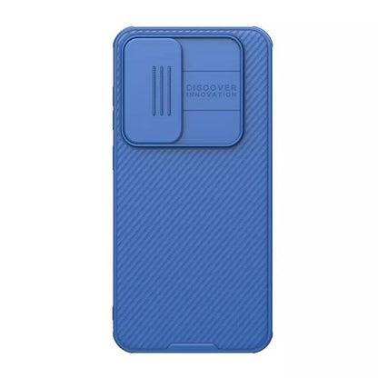 Étui pour Samsung Galaxy S24 FE S721, Nillkin, CamShield Pro, Bleu