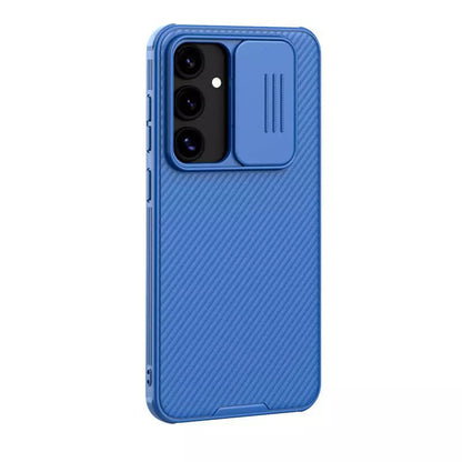 Étui pour Samsung Galaxy S24 FE S721, Nillkin, CamShield Pro, Bleu