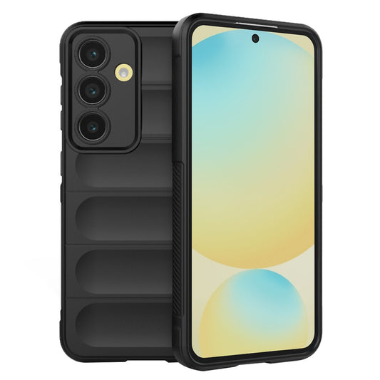 Coque pour Samsung Galaxy S24 FE S721, Techsuit, Magic Shield, Noire