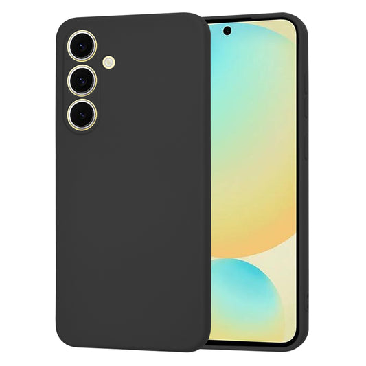 Coque pour Samsung Galaxy S24 FE S721, Techsuit, SoftFlex, Noire