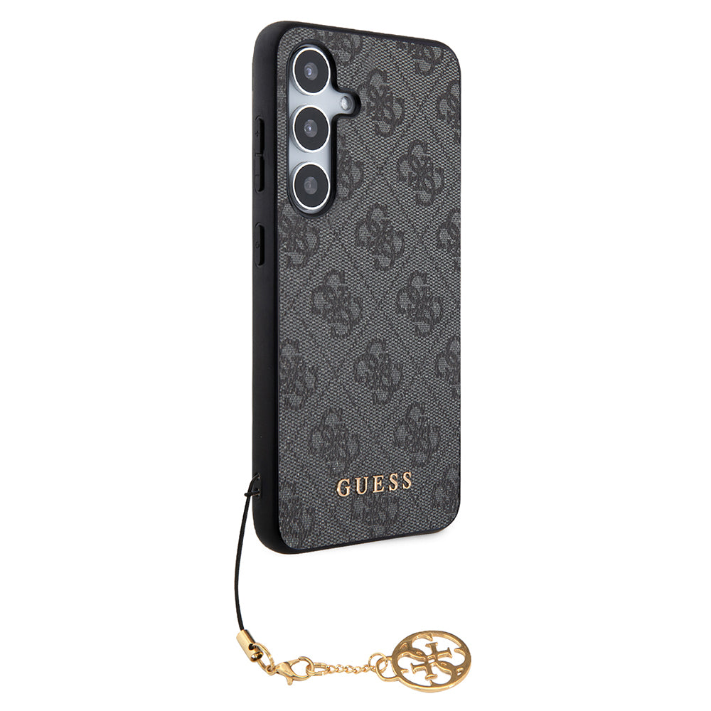 Étui pour Samsung Galaxy S24+ S926, Guess, 4G Charm, Noir