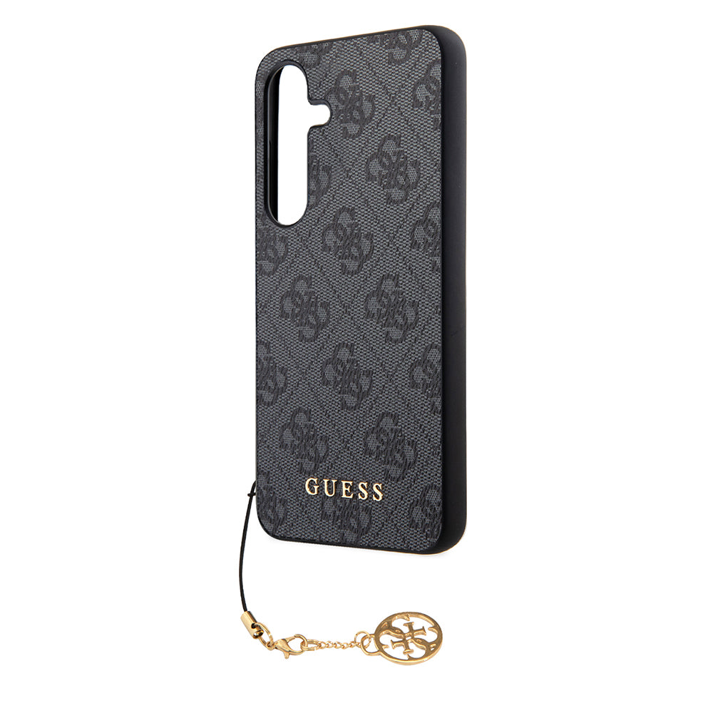 Étui pour Samsung Galaxy S24+ S926, Guess, 4G Charm, Noir