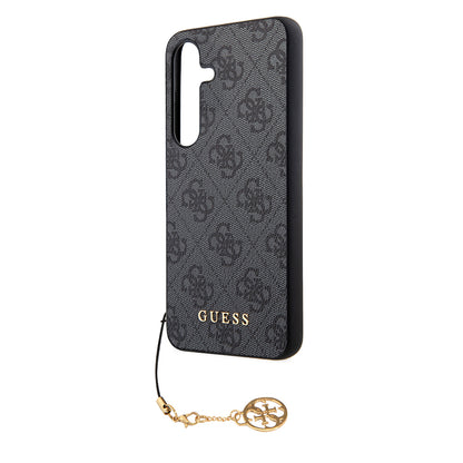 Étui pour Samsung Galaxy S24+ S926, Guess, 4G Charm, Noir