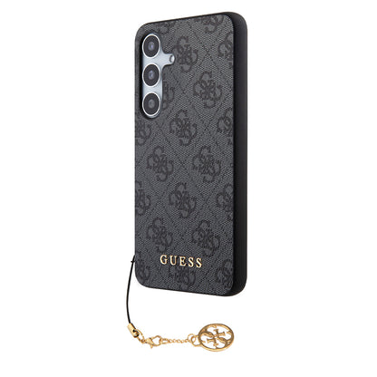 Étui pour Samsung Galaxy S24+ S926, Guess, 4G Charm, Noir