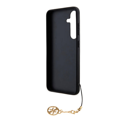 Étui pour Samsung Galaxy S24+ S926, Guess, 4G Charm, Noir