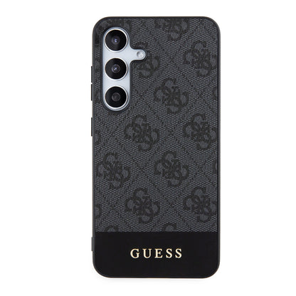 Étui pour Samsung Galaxy S24+ S926, Guess, 4G Stripe, Noir