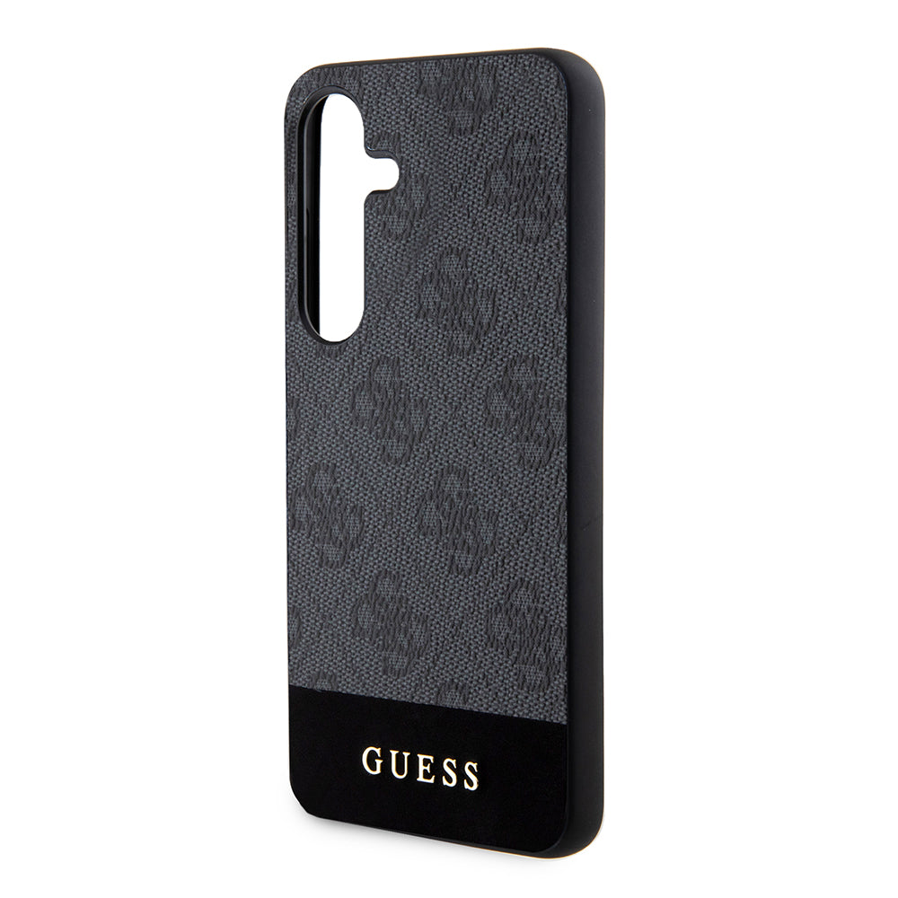 Étui pour Samsung Galaxy S24+ S926, Guess, 4G Stripe, Noir