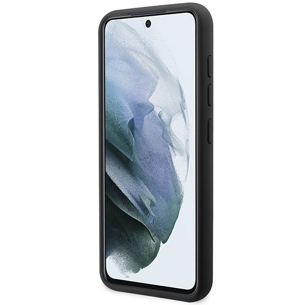 Étui pour Samsung Galaxy S24+ S926, Karl Lagerfeld, Silicone Choupette, Noir