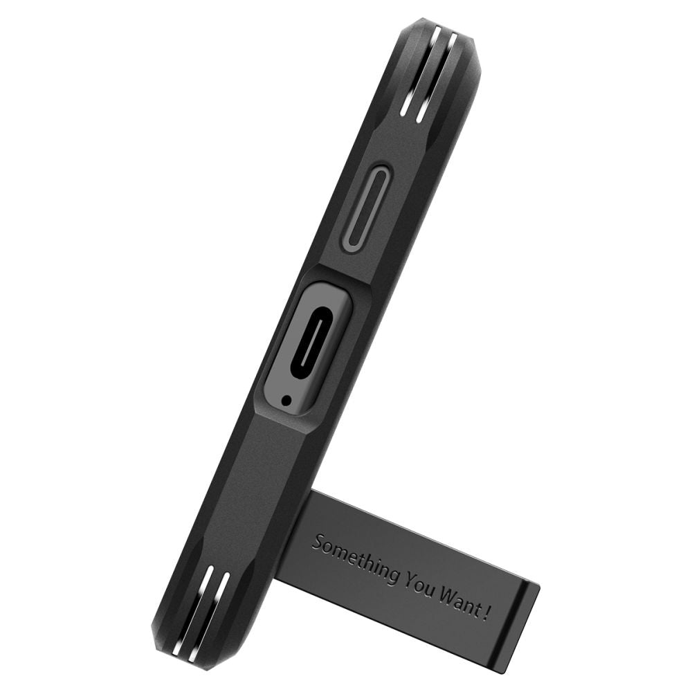 Étui pour Samsung Galaxy S24+ S926, Spigen, Tough Armor, Noir ACS07332