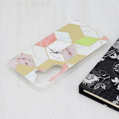 Coque pour Samsung Galaxy S24+ S926, Techsuit, Marble, Violet