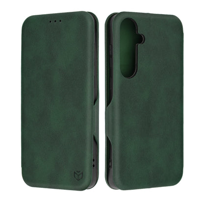 Coque pour Samsung Galaxy S24+ S926, Techsuit, Safe Wallet Plus, Vert