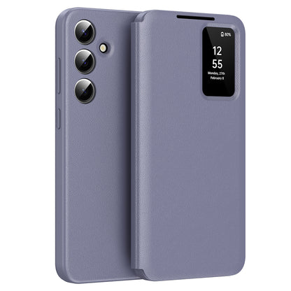 Coque pour Samsung Galaxy S24+ S926, Techsuit, SmartView, Violet