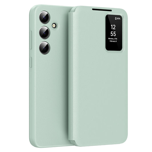 Coque pour Samsung Galaxy S24+ S926, Techsuit, SmartView, Vert