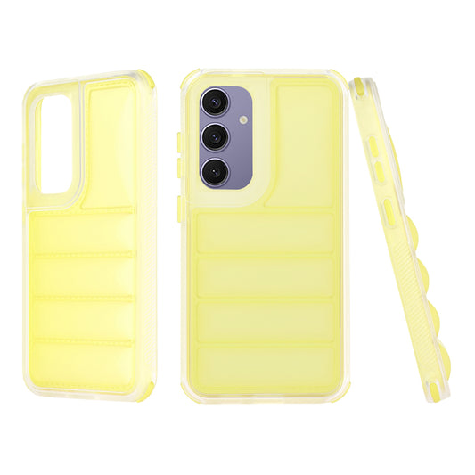 Coque pour Samsung Galaxy S24+ S926, Techsuit, Wave Shield, Jaune