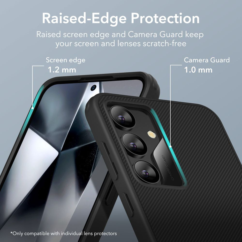 Étui pour Samsung Galaxy S24 S921, ESR, Air Shield Boost Kickstand, Noir