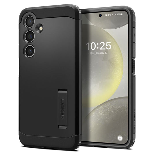 Coque pour Samsung Galaxy S24 S921, Spigen, Tough Armor, Noire ACS07355