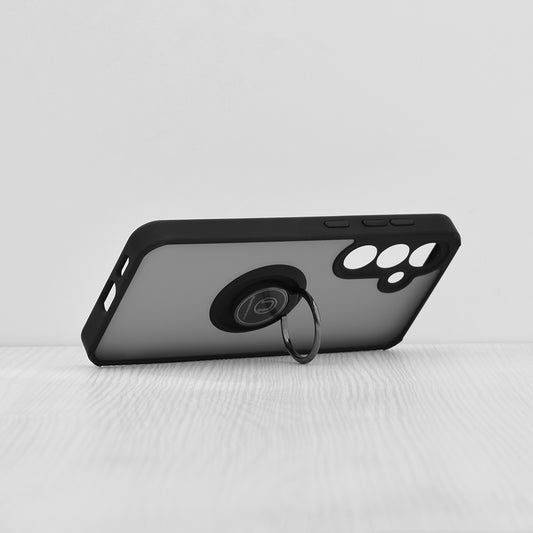 Coque pour Samsung Galaxy S24 S921, Techsuit, Glinth, Noire