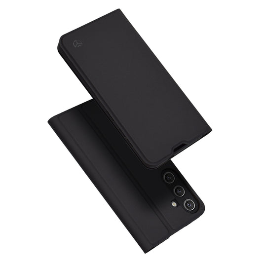 Coque pour Samsung Galaxy S24 S921, Techsuit, Magskin Book, Noire