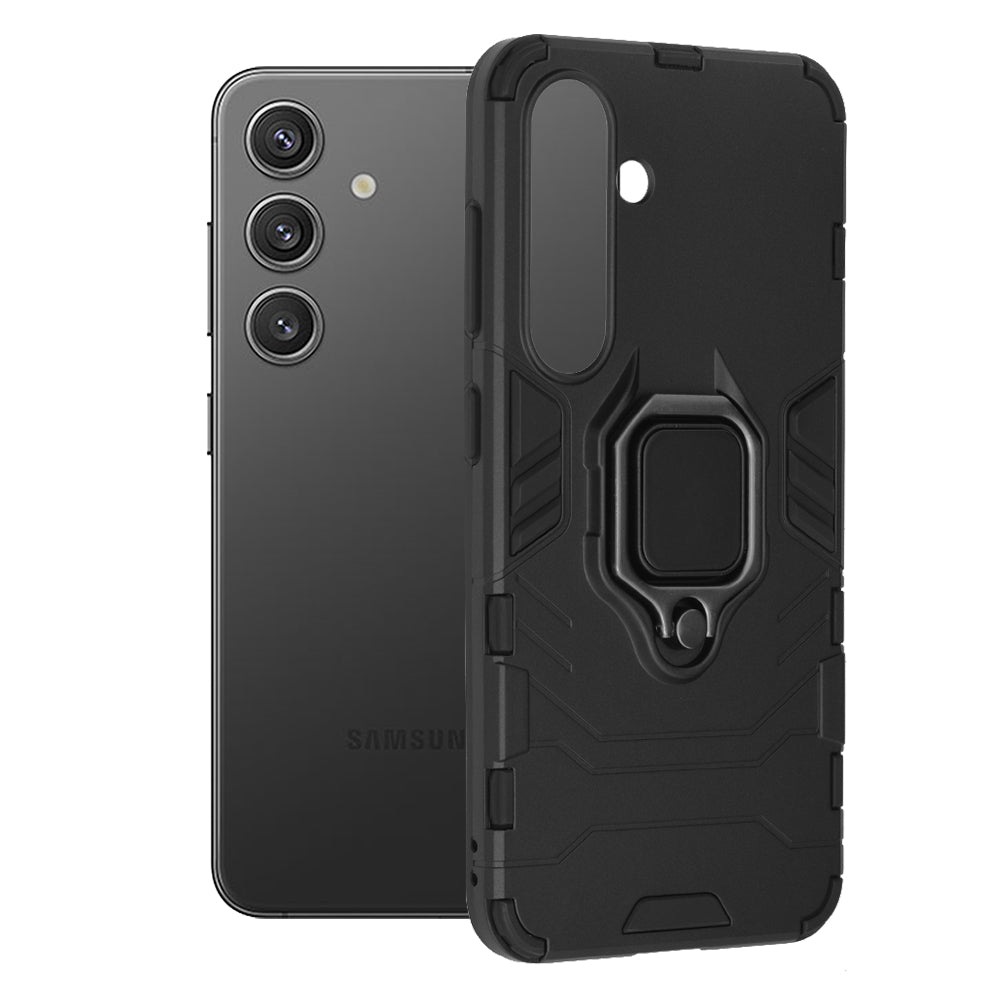 Étui pour Samsung Galaxy S24 S921, Techsuit, Shield, Noir