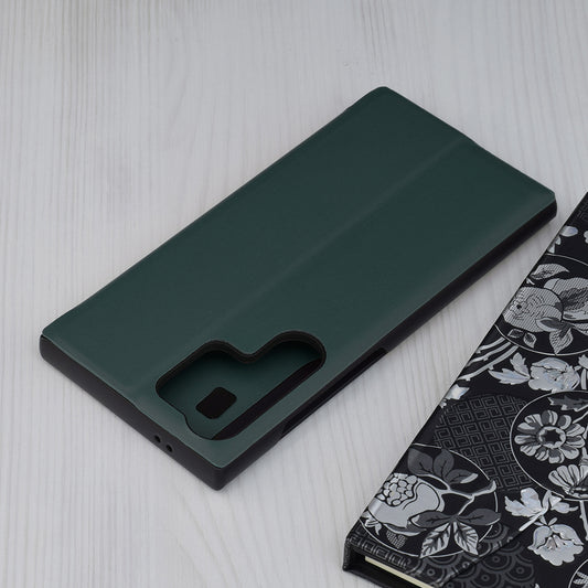 Coque pour Samsung Galaxy S24 Ultra S928, Techsuit, eFold, Vert