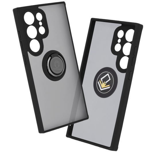 Coque pour Samsung Galaxy S24 Ultra S928, Techsuit, Glinth, Noire