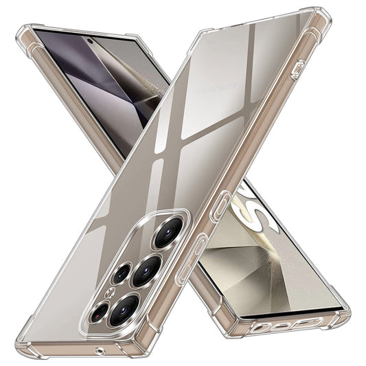Coque pour Samsung Galaxy S24 Ultra S928, Techsuit, Antichoc Claire, Transparente