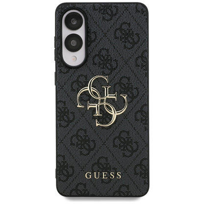 Étui pour Samsung Galaxy S25 Edge S937, Guess, Big 4G Logo Classic, Noir