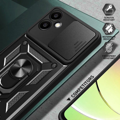 Coque pour Samsung Galaxy S25 Edge S937, Techsuit, CamShield, Vert