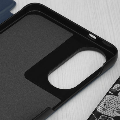 Case for Samsung Galaxy S25 Edge S937, Techsuit, eFold, Dark Blue