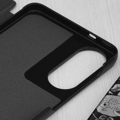 Coque pour Samsung Galaxy S25 Edge S937, Techsuit, eFold, Noire